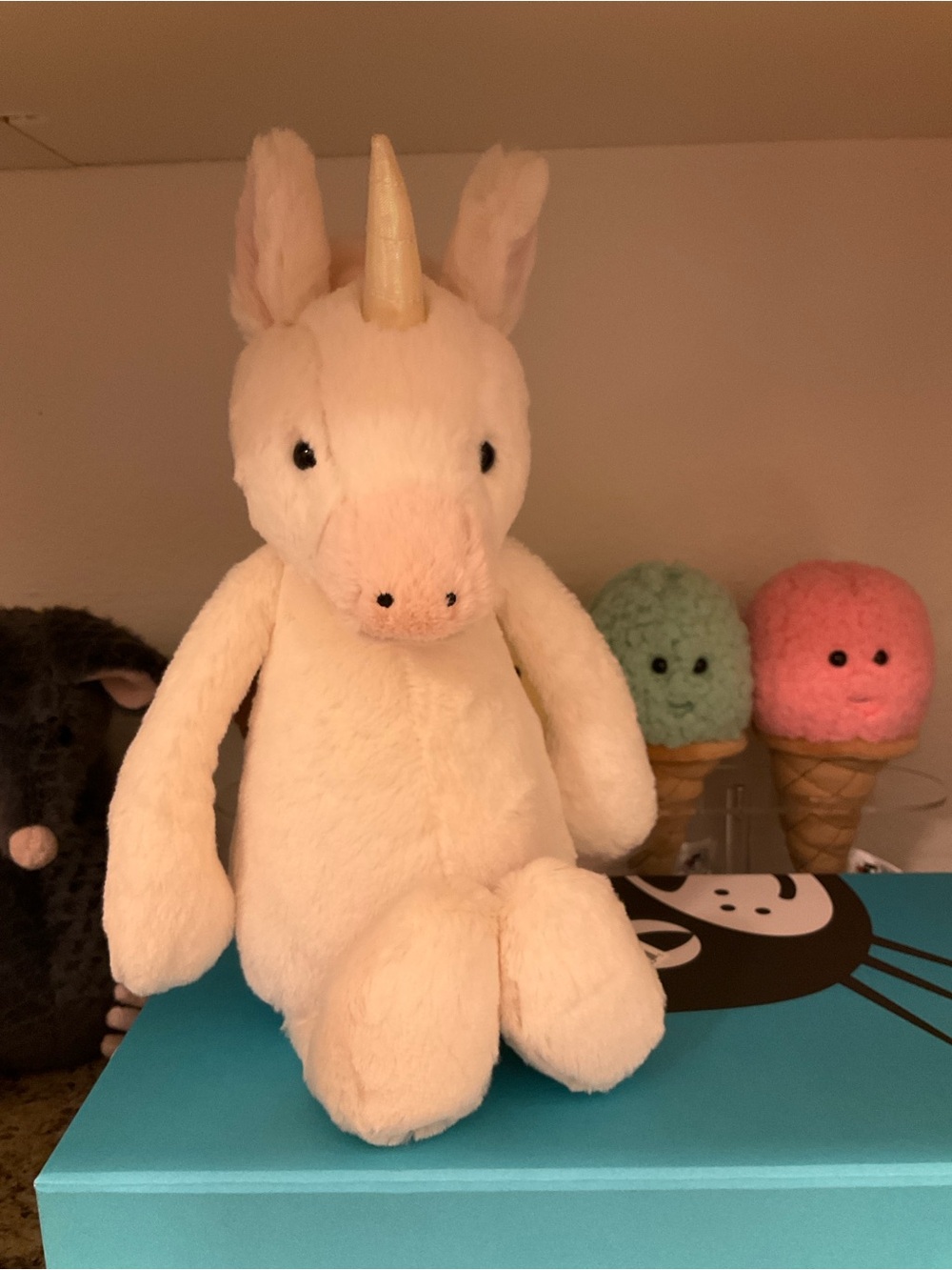 Jellycat Medium Bashful Unicorn